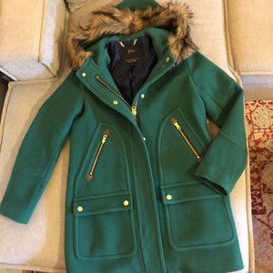 J.Crew Chateau Parka in Italian stadium-cloth Wool